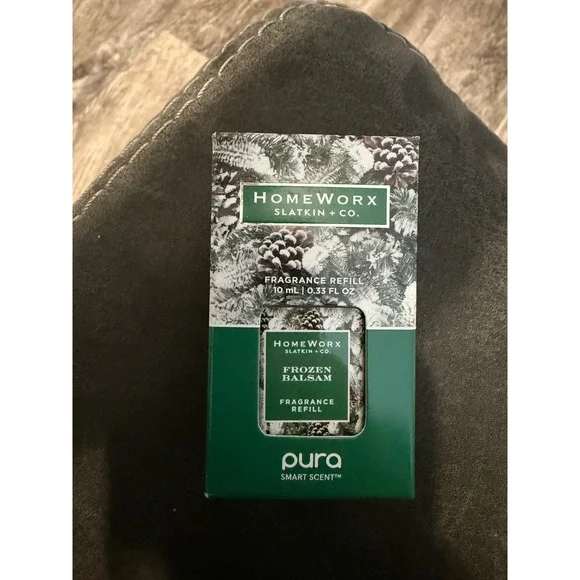 Homeworx Slatkin Co Frozen Balsam Fragrance Refill Pura Smart Scent 10ml - Picture 1 of 2